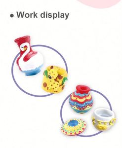 Máquina de Cerámica Eléctrica Giratoria Hecha a Mano con Diseño de Girasol para Niños y Padres - Product Image 2