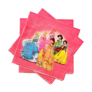 Piatti, Bicchieri e Utensili in Plastica per Feste di Compleanno per Bambini, Decorazioni Moderne e Minimaliste con Sei Principesse delle Fiabe - Product Image 1