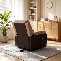 Fauteuil releveur électrique pour personnes âgées avec repose-pieds, fournisseur OEM ODM de fauteuils personnalisés pour seniors