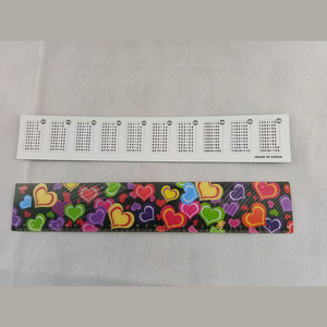 ผู้ผลิตขายส่งไม้บรรทัดพลาสติกพิมพ์ลายเลนติกูลาร์ออกแบบตามสั่ง - Product Image 5