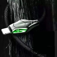 Câble de données en alliage de zinc à charge super rapide 120W Type-C Blindage de tresse en forme de serpent Compatible pour Huawei pour Xiaomi Vivo Autre