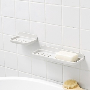 Porte-savon mural créatif à double rangée pour salle de bain - Product Image 1