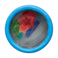 Caleidoscopio personalizable para niños Tarjeta de papel 19cm OEM Llamativo Caleidoscopio Juguetes para regalos Promoción
