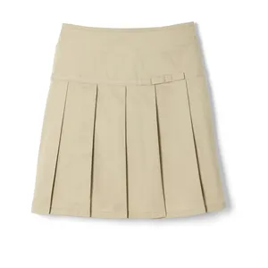 カスタムロゴプロモーション私服制服制服女の子プリーツショートスカート