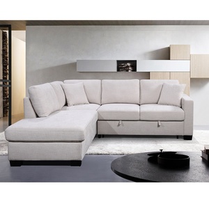 Sofá Moderno y Popular de 2023 para Sala de Estar, Sofá Cama con Otomana y Almacenamiento - Product Image 5