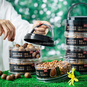 Trung Quốc Nhà sản xuất 710ml xếp chồng lon hạt kẹo <span class=keywords><strong>container</strong></span> chai nhựa cho thực phẩm với xử lý cap - Product Image 6