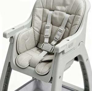 Silla Alta para Bebé Estilo KFC, Verificada, para Uso Comercial y Doméstico, Bandeja Ajustable en 4 Posiciones, Arnés <span class=keywords><strong>de</strong></span> 5 Puntos - Product Image 4