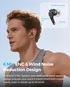 Soundpeats C30หูฟังอินเอียร์หูฟังเอียร์บัดแบบ In-Ear พร้อมไฟ LED แสดงสถานะ LDAC IP54กันน้ำสำหรับการโทรที่ชัดเจน - Product Image 4
