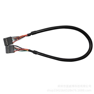 อะแดปเตอร์ USB 9 พิน ตัวเมีย ต่อ 9 พิน ตัวเมีย สายดาต้าสำหรับการเชื่อมต่อแผงด้านหน้า - Product Image 3