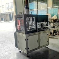 Friteuse à air DS-JG avec revêtement en papier parchemin Plateau de cuisson Machine de fabrication de composants de moteur PLC Type de traitement du papier pliant