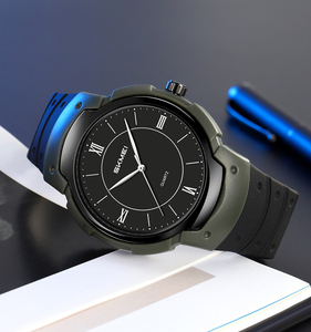 Reloj de Cuarzo SKMEI 2532 de Lujo, Deportivo y Elegante para Hombre, con Correa de TPU, Resistente al Agua 3BAR, Movimiento de Agujas, Caja de 42.7mm, Gancho - Product Image 2