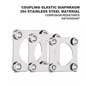 Nhôm CNC động cơ kẹp khớp nối linh hoạt hàm trục <span class=keywords><strong>Coupler</strong></span> 5mm 8mm tùy chỉnh đĩa OD 19x25mm 3/4/5/6/6.35/7/8/10mm - Product Image 6