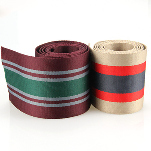 Tùy chỉnh thân thiện với môi trường 3D sọc da báo cường độ cao Nylon Polyester PP dây đeo vải Daisy ngựa vằn Nặng Bao bì CuộN - Product Image 1