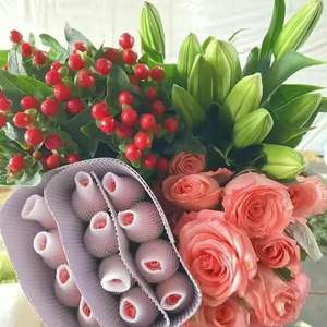 Venta al por mayor directa Yunnan Base Día de San Valentín <span class=keywords><strong>Flores</strong></span> frescas cortadas Ramo Clavel Girasol Perfume Lily Rose <span class=keywords><strong>Flores</strong></span> artificiales - Product Image 3