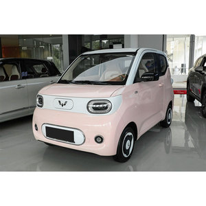 Voitures électriques d'occasion Wuling Hongguang Mini 5 portes 4 places berline à hayon longue autonomie 215KM 100km/<span class=keywords><strong>h</strong></span> Véhicules à énergie nouvelle pour adultes - Product Image 2