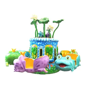 Cheap Children Play Product Happy Frog Jumping Kiddie Amusement Park Rides