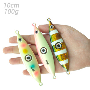 Leurre métallique 3D à lumière intelligente pour pêche en haute mer, 80g, 100g, 120g, 150g, 200g, 250g, 300g, 7 couleurs, vente en gros d'usine - Product Image 4