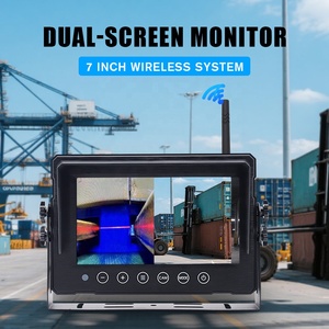 Système de caméra sans fil pour chariot élévateur avec enregistreur vidéo numérique et surveillance des angles morts, kit caméra de recul pour voiture 1080P - Product Image 5