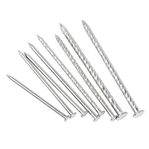 Harga Pabrik Paku Baja Galvanis 2-Inci, Sekrup Seng 1-6 Inci, Kepala Ganda, Berulir, Cincin, Halus, Spiral, dan Berpaku - Product Image 1