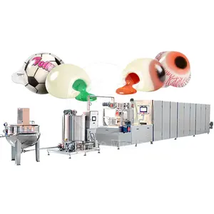 ORME Commercial Processus complet Hard Soft Chewy 3D Candy Shape Machine Gummy Make Equipment