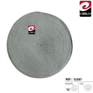 MANTELES <b>Round</b> Placemats Durable and Stylish <b>Table</b> Mats for Home Use - Product Image 4