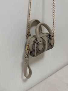 Mini Bolso Bandolera con Cadena, de Cuero PU, con Cierre de Cremallera, para Todas las Temporadas, Bolso Pequeño y Elegante para Mujer - Product Image 2