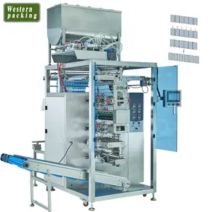 Multi Line Side Afdichting Verpakkingsmachine, Multi Lane 4 Side Sachet Verpakking Machine Fabrikant