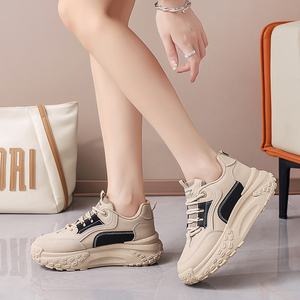 Nuove Sneakers Casual Traspiranti Stile Autunnale, Scarpe con Piattaforma in Tela alla Moda Progettate Specificamente per gli Influencer Online - Product Image 2