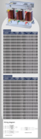 OCL Triphasé 380V à 480V Sortie Triphasée Réacteur de Ligne AC/Réacteur AC 0,75KW à 600KW 50/60HZ