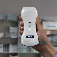 Échographe Doppler Couleur Portable Sans Fil à Usage Général avec Sondes Convexe, Linéaire et Cardiaque 192 Éléments pour Vétérinaire DCU19G