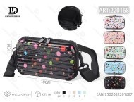 Borsa a Tracolla in Plastica per Donna, Impermeabile, alla Moda, per Tutte le Stagioni, con Cerniera e Tracolla Singola - Product Image 1