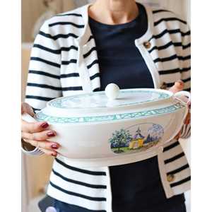 Set di Stoviglie Elegante Richard Ginori Lago Gazebo Decorato, 12 Pezzi - Product Image 3