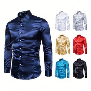 Design Customized Print Cotton Long Sleeve Shirt High Quality Square Collar Street Clothing Spring Work Shirt - Product Image 3