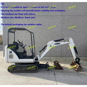 Housse de protection pour <span class=keywords><strong>mini</strong></span>-excavatrice, abri chaud, PVC épaissi, coupe-vent, adapté à <span class=keywords><strong>Bobcat</strong></span> <span class=keywords><strong>E16</strong></span> - Product Image 2