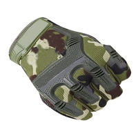 YAKEDA Gants d'extérieur de protection au combat Gants tactiques d'entraînement demi-doigt à écran tactile doux Équipement tactique Gants de combat