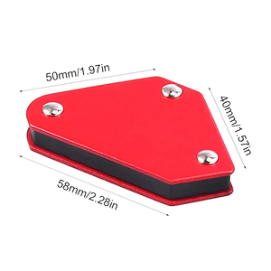 Supports magnétiques en ferrite <span class=keywords><strong>pour</strong></span> soudage, aimants <span class=keywords><strong>d</strong></span>'<span class=keywords><strong>angle</strong></span> <span class=keywords><strong>pour</strong></span> soudure, fixateurs de soudure, positionneurs, outils auxiliaires de maintien et de localisation - Product Image 6