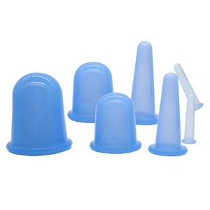 Coupe de ventouses en silicone personnalisée avec logo pour le visage, lifting, <span class=keywords><strong>anti</strong></span>-<span class=keywords><strong>cellulite</strong></span>, outils de massage corporel professionnels - Product Image 3