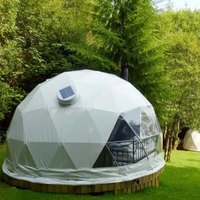 Dôme igloo transparent pour l'extérieur, maison géodésique pour le glamping, les hôtels, les centres de villégiature et les événements