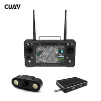 Station terrestre portable CUAV H16 tout-en-un avec télécommande et transmission d'images numériques 1080P pour voiture RC