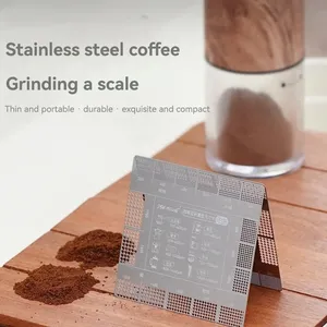 Balance de précision en acier inoxydable pour moulin à <span class=keywords><strong>café</strong></span> – Comparaison de la finesse de la poudre de <span class=keywords><strong>café</strong></span> sur 16 niveaux - Product Image 3