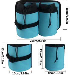 Luggage Cup Holder Neoprene Portable Travel Drink Organizer For Suitcase Accessories - Product Image 2