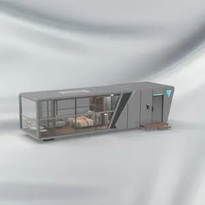 고급 조립식 하우스 공간 캡슐 하우스-중국 호텔 표준 조립식 소형 주택 모듈 형 건물 공간 캡슐 구매