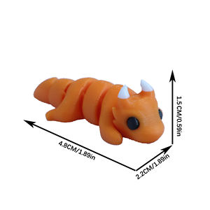 Mainan Hewan Kartun Mini Lucu Ramah Lingkungan Plastik Edukatif Sehat Unisex Grosir - Product Image 6