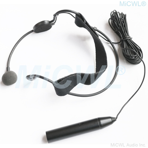 专业原装MiCWL XLR ME3头饰耳机耳机麦克风3针幻影电源48V，用于混频器放大器前置放大器5m电缆 - Product Image 6