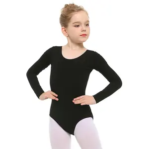 ชุดเต้นคลาสสิกสำหรับเด็ก,ชุดยูนิฟอร์มทีมยิมนาสติกแขนยาวชุดเต้นบัลเล่ต์สำหรับเด็กผู้หญิง