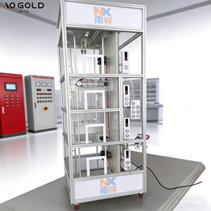 แบบจำลองลิฟต์หนีไฟแบบโปร่งใส 4/6 ชั้น พร้อมระบบเชื่อมต่อฉุกเฉินโลหะ สำหรับโรงแรมและโรงพยาบาล - Product Image 6