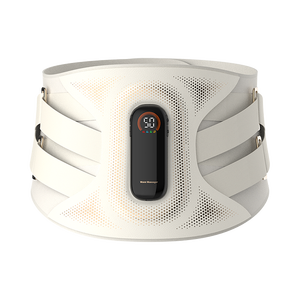 Ceinture de Massage Lombaire Chauffante, Support Dorsal Élastique, Ceinture de Sport Électrique à Lumière Rouge avec Vibration pour Perte de Poids et Modelage Corporel - Product Image 6