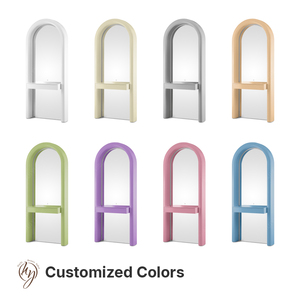 Miroir Coiffeur Professionnel Lumineux Mural pour Salon <span class=keywords><strong>de</strong></span> <span class=keywords><strong>Coiffure</strong></span> et Barber Shop - Product Image 6