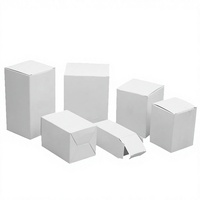 Petites boîtes pliables en carton avec vernis pour gâteaux, desserts, bijoux et emballages cadeaux