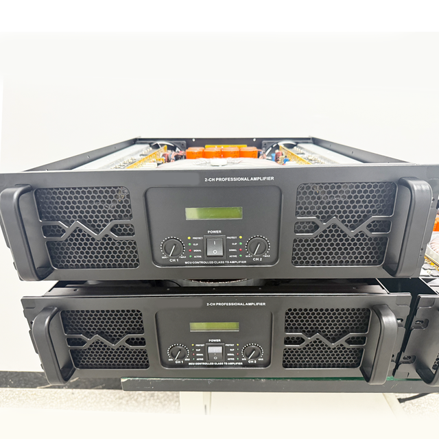2500W Class TD 2-channel Professional Power Amplifier with Powerful Bass Output, Suitable for Stage Parties.